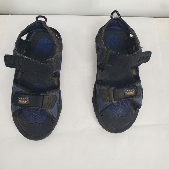 Cross Trekkers Sandals Mens 10.5M Black Blue Sling Back Hiking Outdoor Shoes main image 11